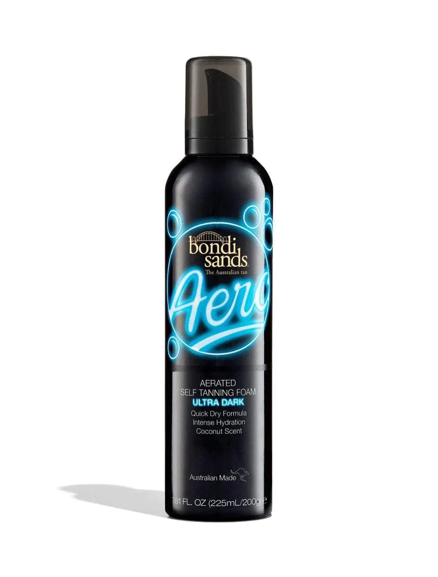 Aero Self Tanning Foam Ultra Dark & Application Mitt Bundle - Image 3