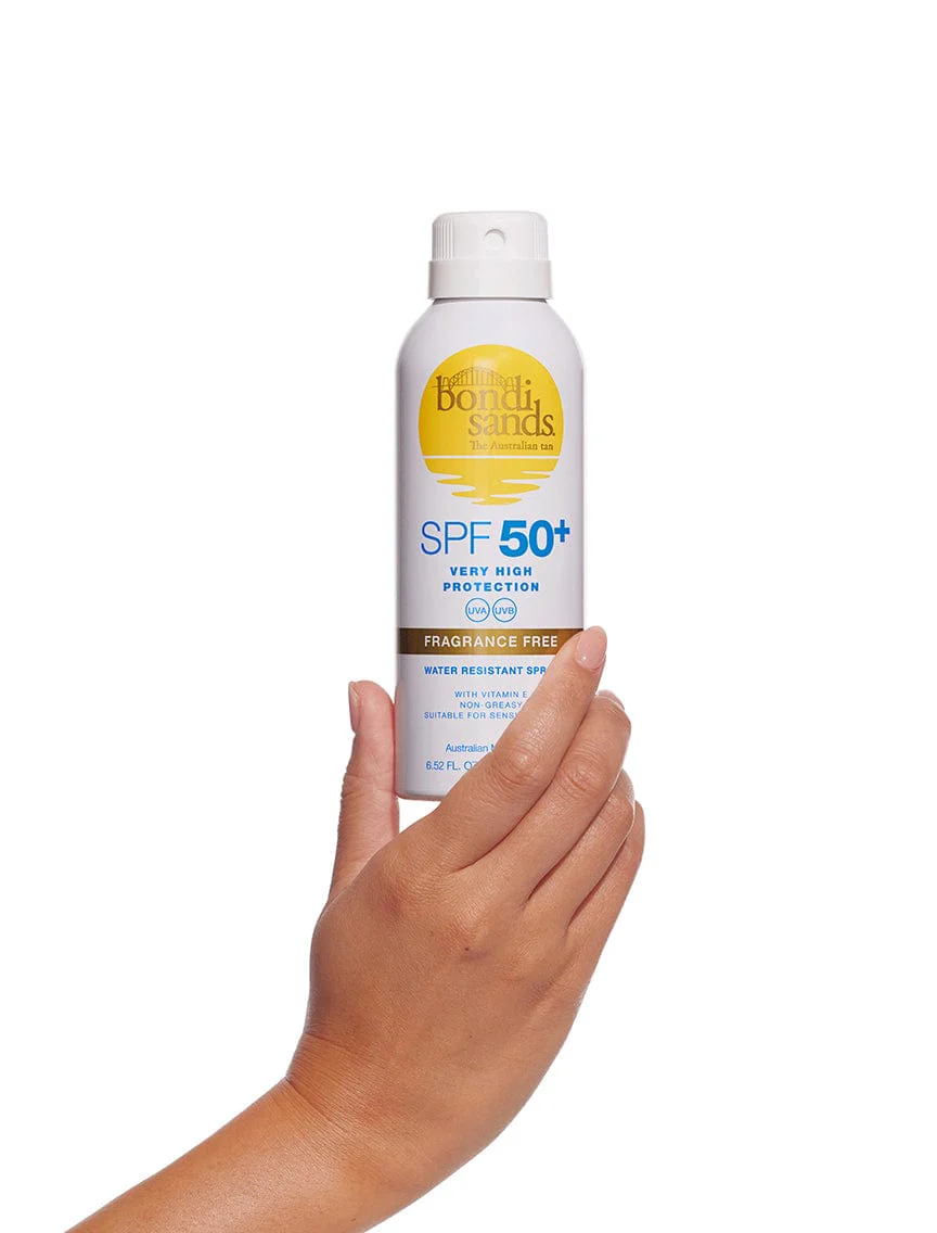 SPF 50+ Fragrance Free Aerosol Mist Spray - Image 3