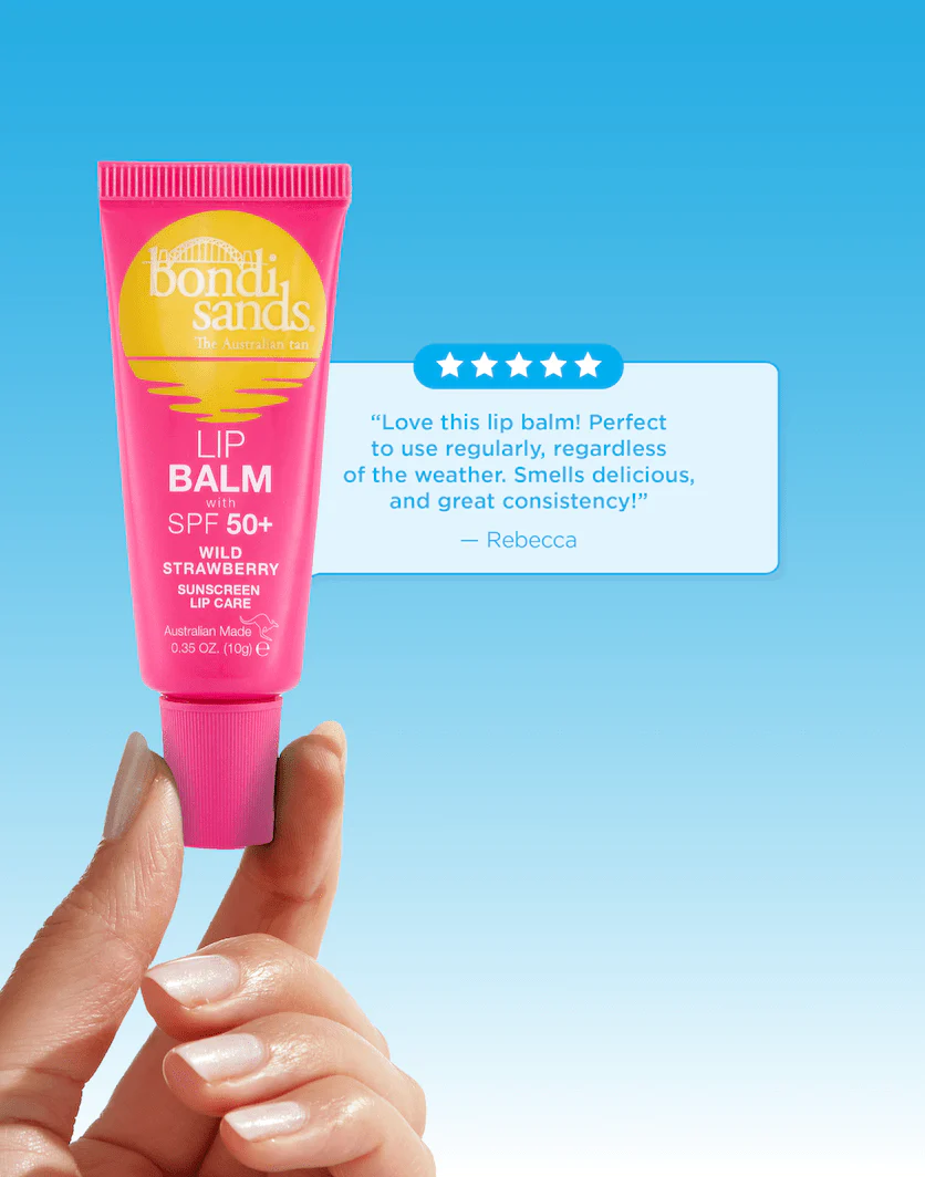 SPF 50+ Lip Balm Wild Strawberry - Image 5